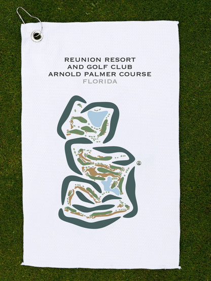 Reunion Resort and Golf Club, Arnold Palmer Course, Florida - Printed Golf Courses