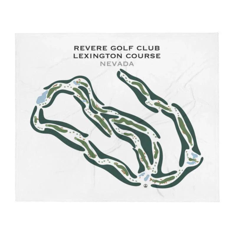 Revere Golf Club Lexington Course, Nevada - Printed Golf Courses