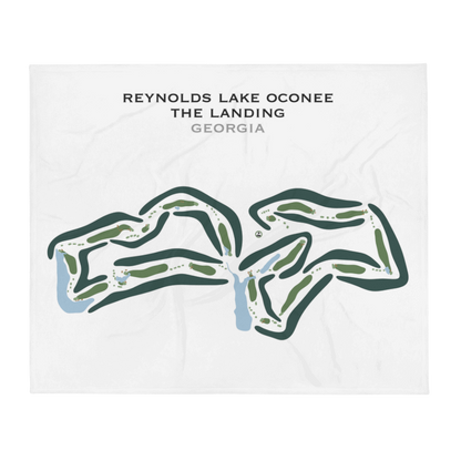 Reynolds Lake Oconee - The Landing Course, Georgia - Printed Golf Courses