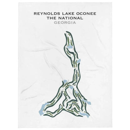 Reynolds Lake Oconee, The National Course, Georgia - Printed Golf Course