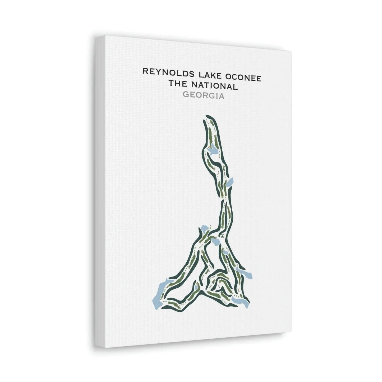 Reynolds Lake Oconee, The National Course, Georgia - Printed Golf Course