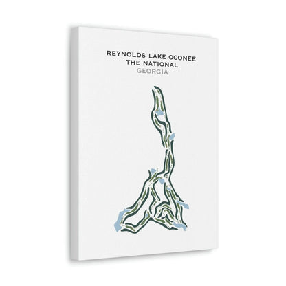 Reynolds Lake Oconee, The National Course, Georgia - Printed Golf Course