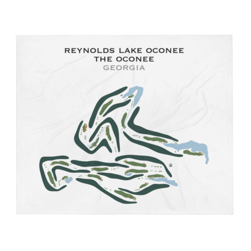 Reynolds Lake Oconee - The Oconee Course, Georgia - Printed Golf Courses