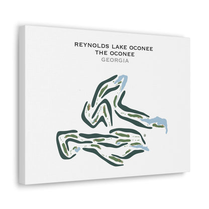 Reynolds Lake Oconee - The Oconee Course, Georgia - Printed Golf Courses
