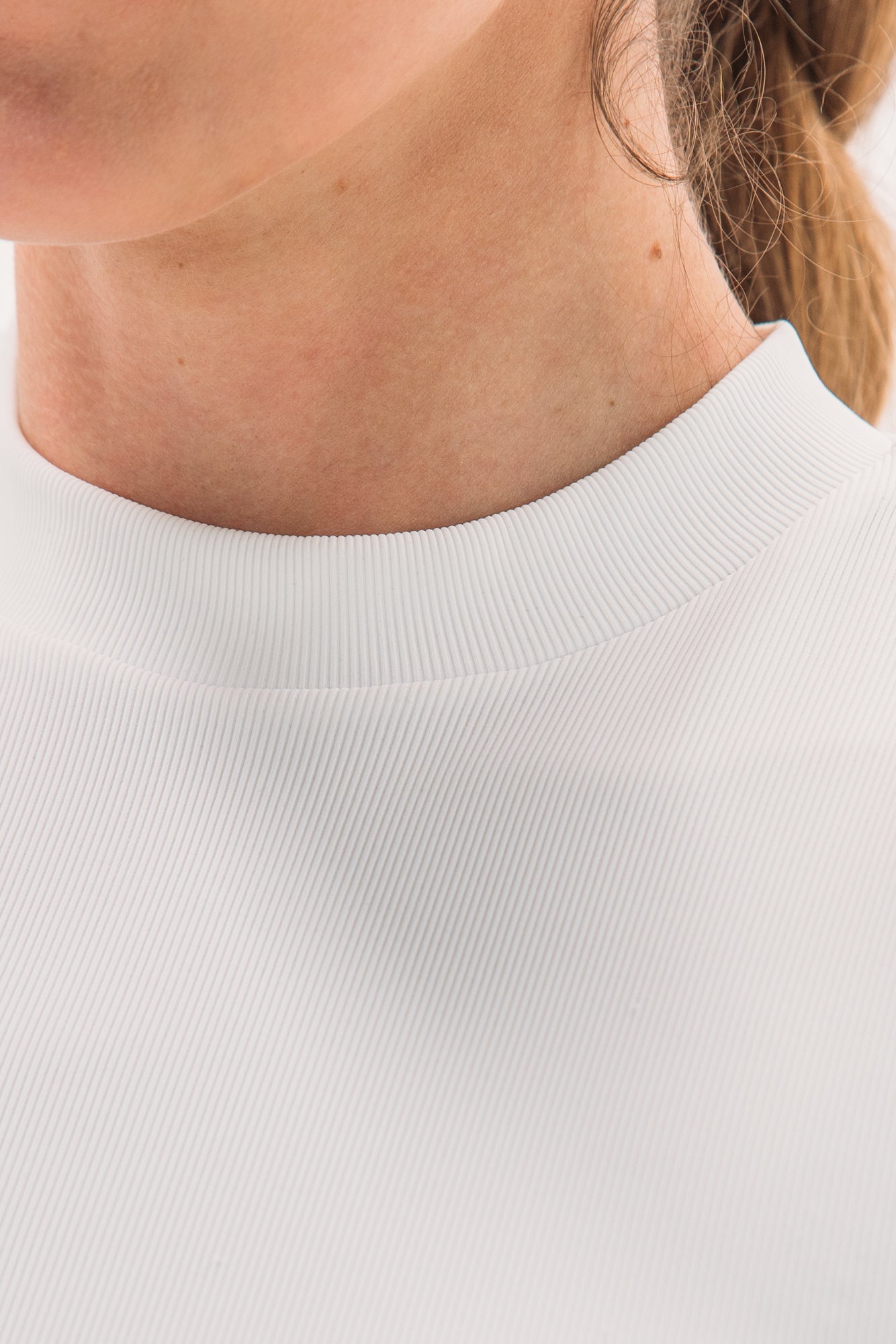 Rib SL Mock Neck Top