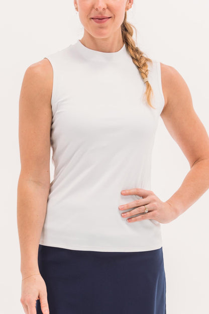Rib SL Mock Neck Top