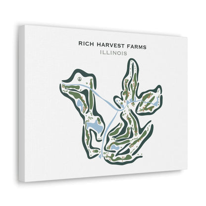 Rich Harvest Farms, Illinois - Printed Golf Courses