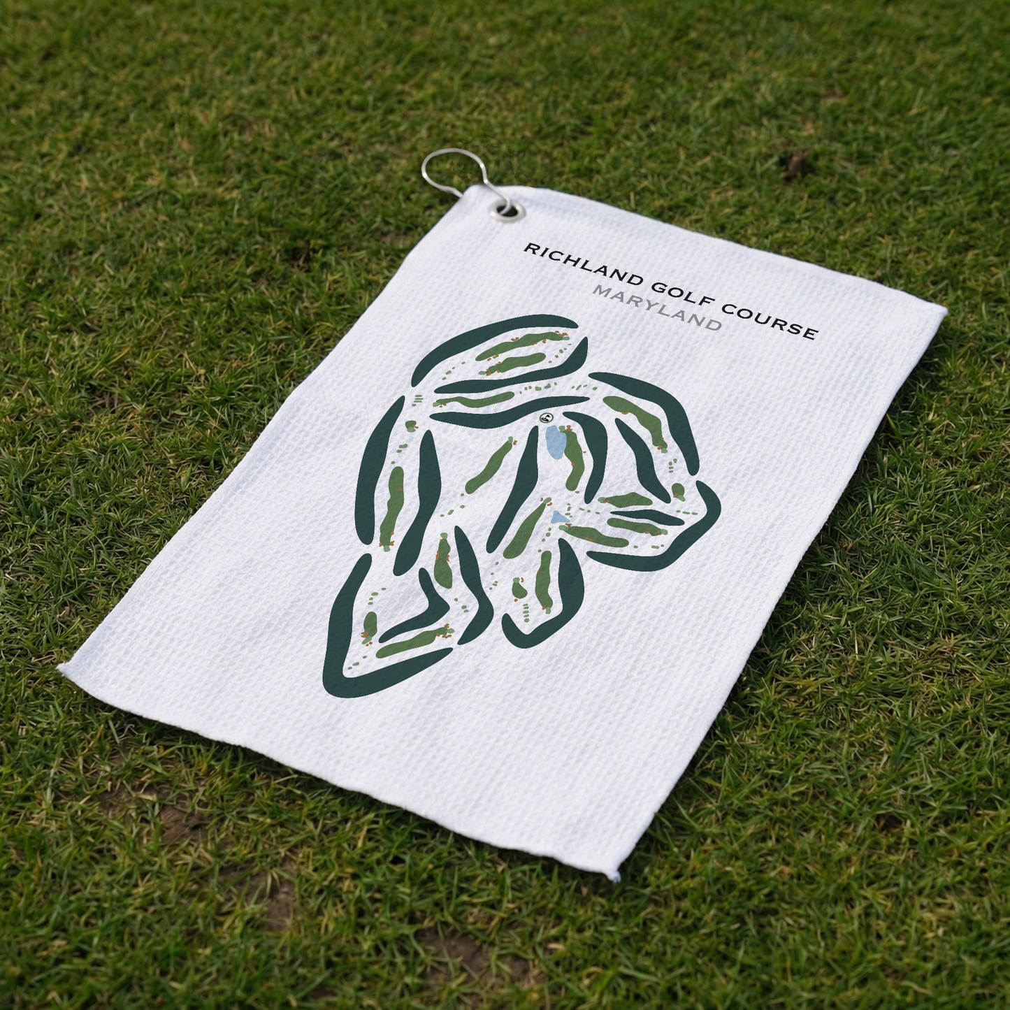 Richland Golf Course, Maryland - Printed Golf Courses