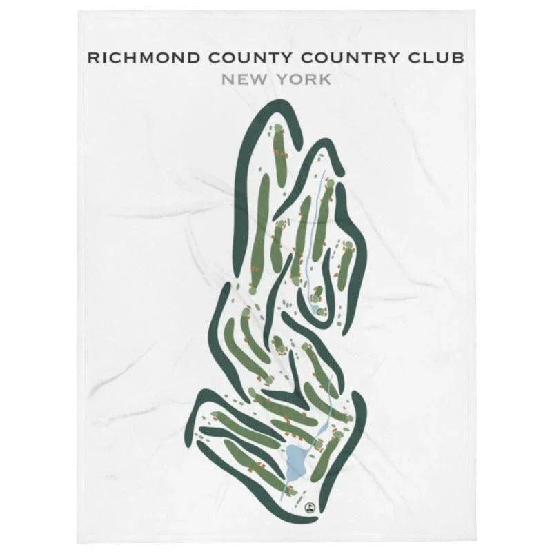 Richmond County Country Club, New York - Printed Golf Courses