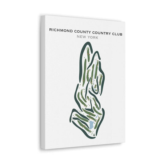 Richmond County Country Club, New York - Printed Golf Courses