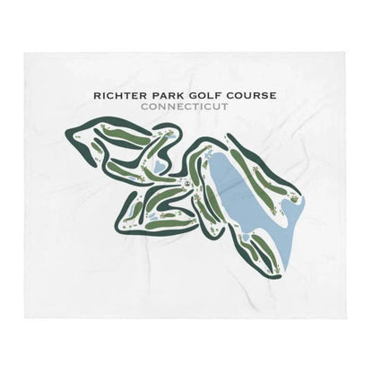 Richter Park Golf Course, Connecticut - Printed Golf Courses