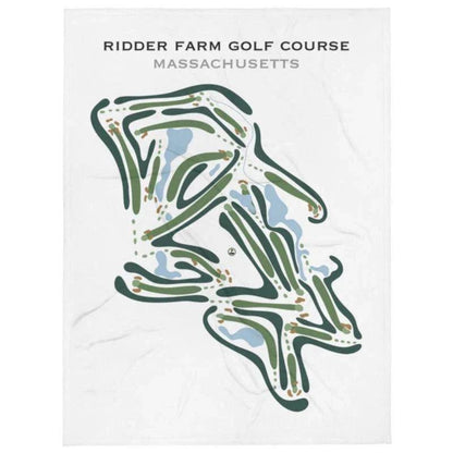 Ridder Farm Golf Course, Massachusetts - Printed Golf Courses