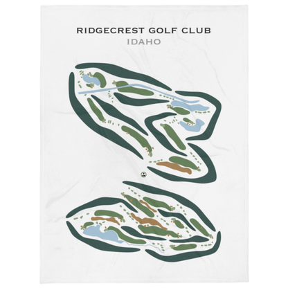 Ridgecrest Golf Club, Idaho - Printed Golf Courses