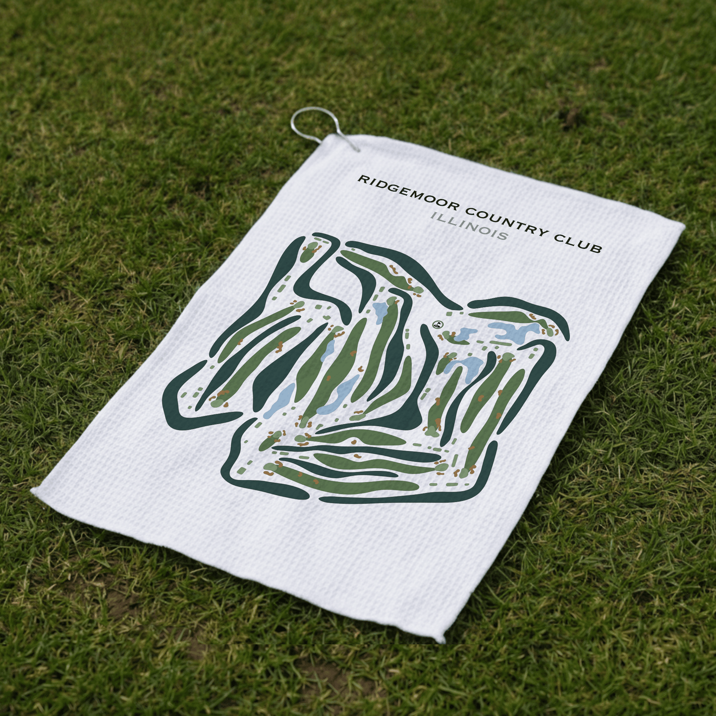 Ridgemoor Country Club, Illinois - Printed Golf Courses