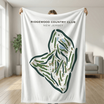Ridgewood Country Club, New Jersey - Printed Golf Courses