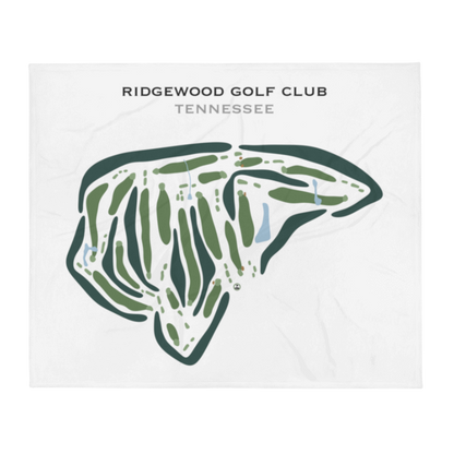 Ridgewood Golf Club, Tennessee - Printed Golf Courses