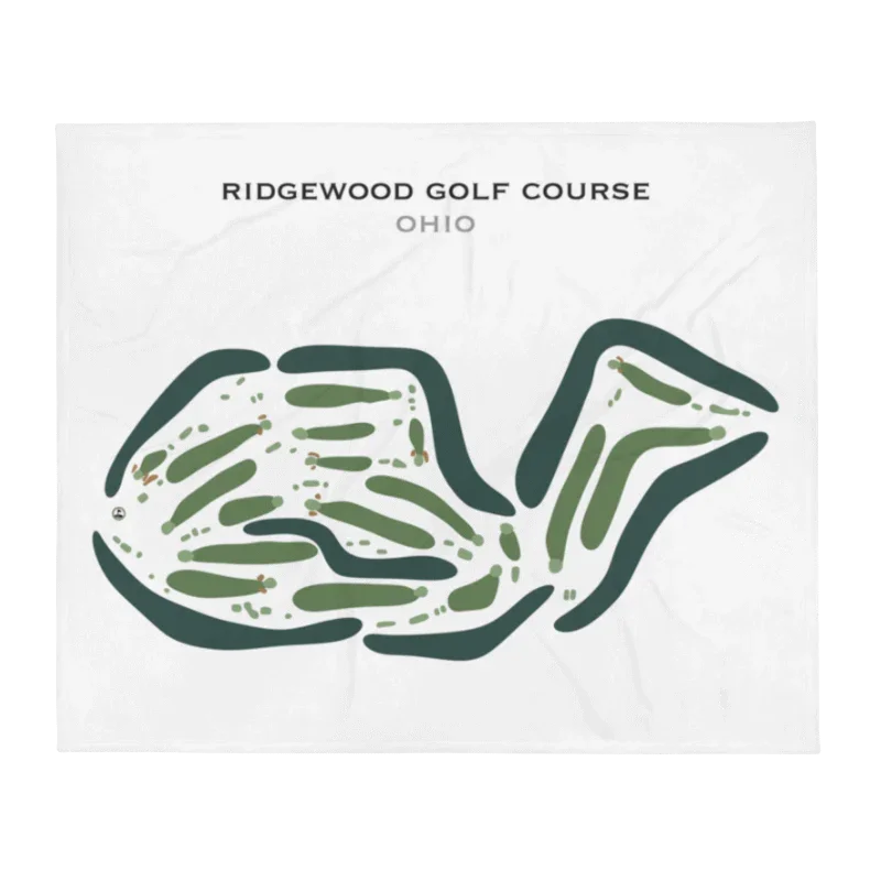Ridgewood Golf Course, Ohio - Printed Golf Courses