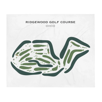 Ridgewood Golf Course, Ohio - Printed Golf Courses