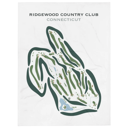 Ridgewood Country Club, Connecticut - Printed Golf Courses