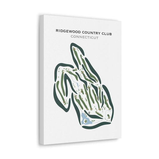 Ridgewood Country Club, Connecticut - Printed Golf Courses