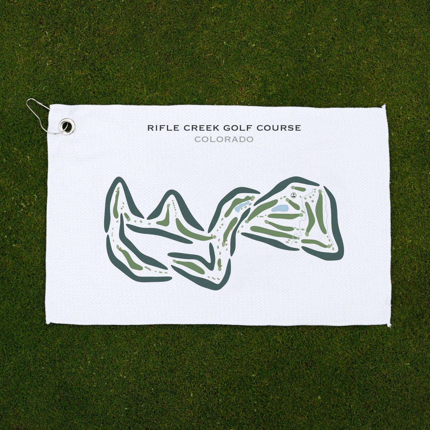 Rifle Creek Golf Course, Colorado - Printed Golf Course