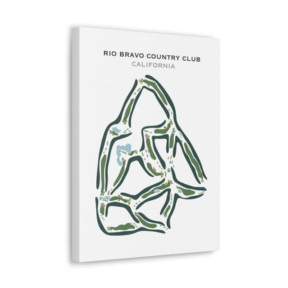 Rio Bravo Country Club, California - Printed Golf Course