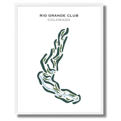 Rio Grande Club, Colorado - Printed Golf Courses