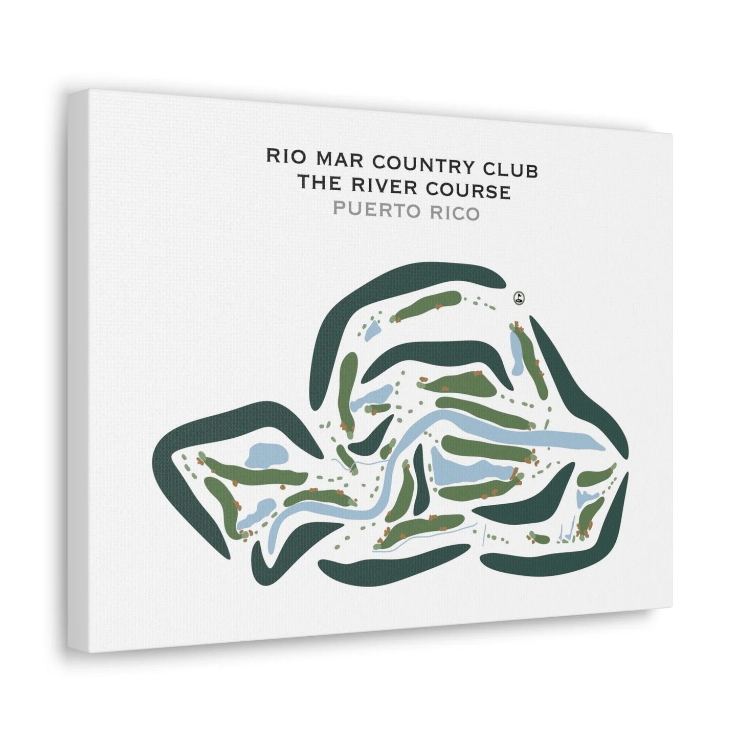Rio Mar Country Club - The River Course, Puerto Rico - Printed Golf Courses