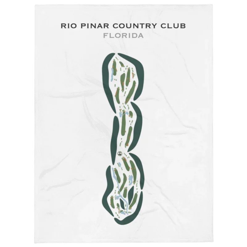 Rio Pinar Country Club, Florida - Printed Golf Courses