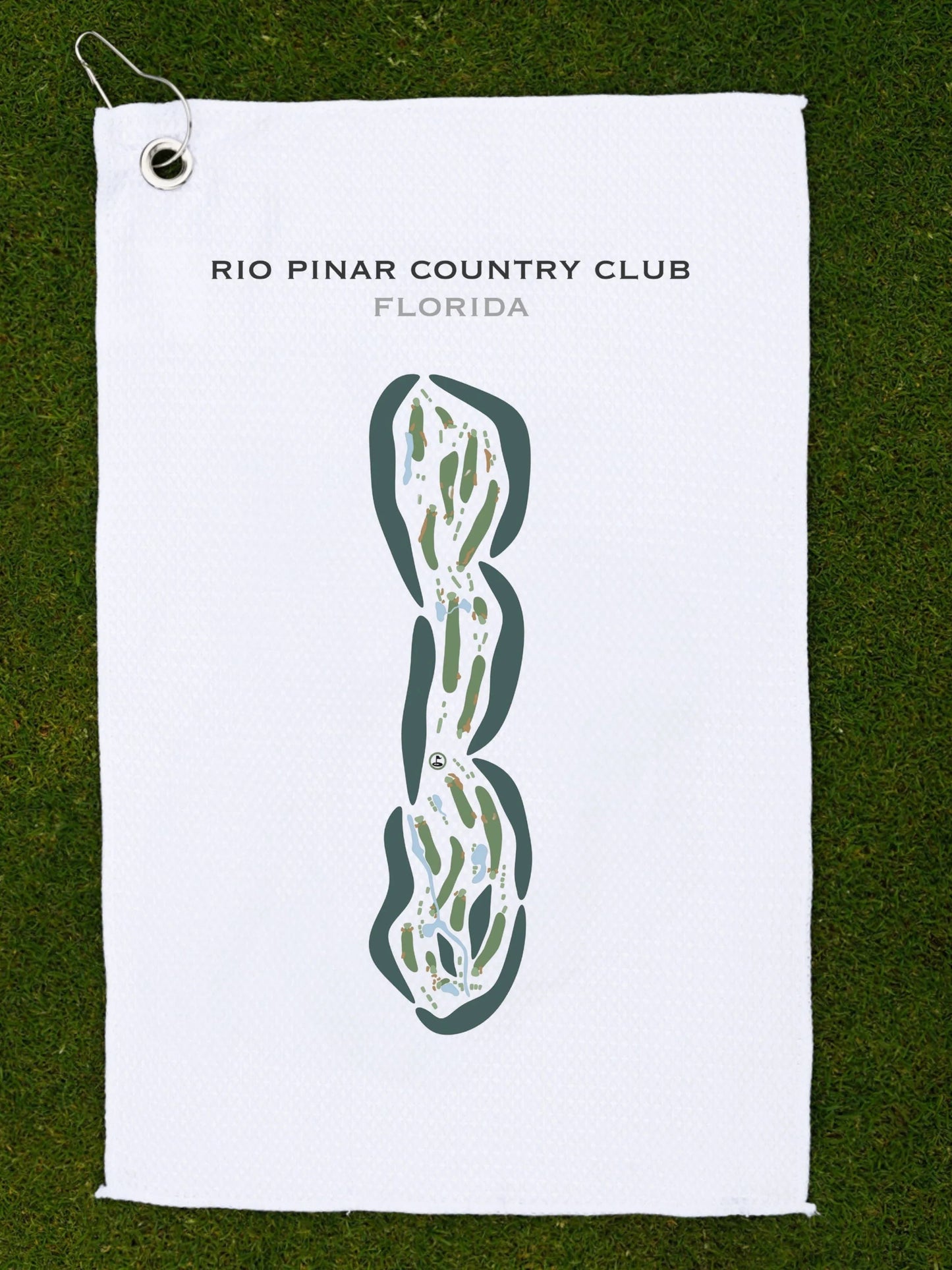 Rio Pinar Country Club, Florida - Printed Golf Courses