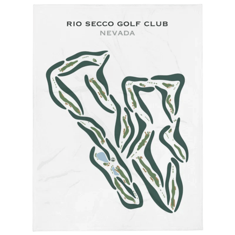 Rio Secco Golf Club, Nevada - Printed Golf Courses