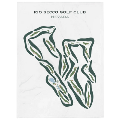 Rio Secco Golf Club, Nevada - Printed Golf Courses