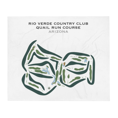 Rio Verde Country Club - Quail Run Course, Arizona - Printed Golf Courses