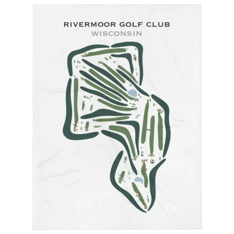 Rivermoor Golf Club, Wisconsin - Printed Golf Courses