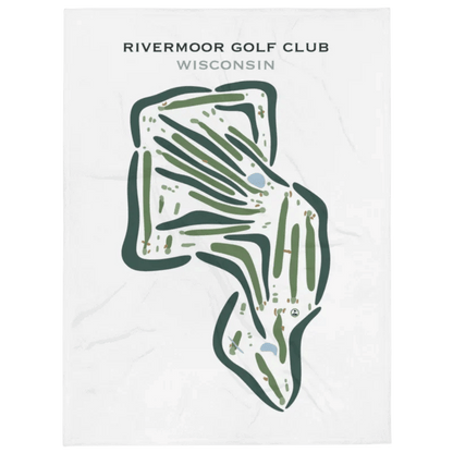 Rivermoor Golf Club, Wisconsin - Printed Golf Courses