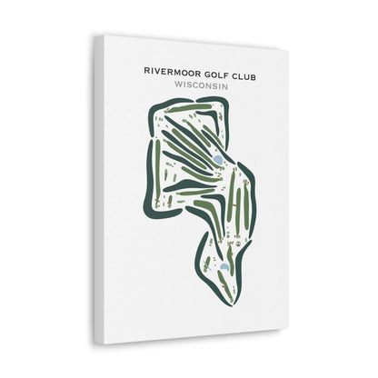 Rivermoor Golf Club, Wisconsin - Printed Golf Courses