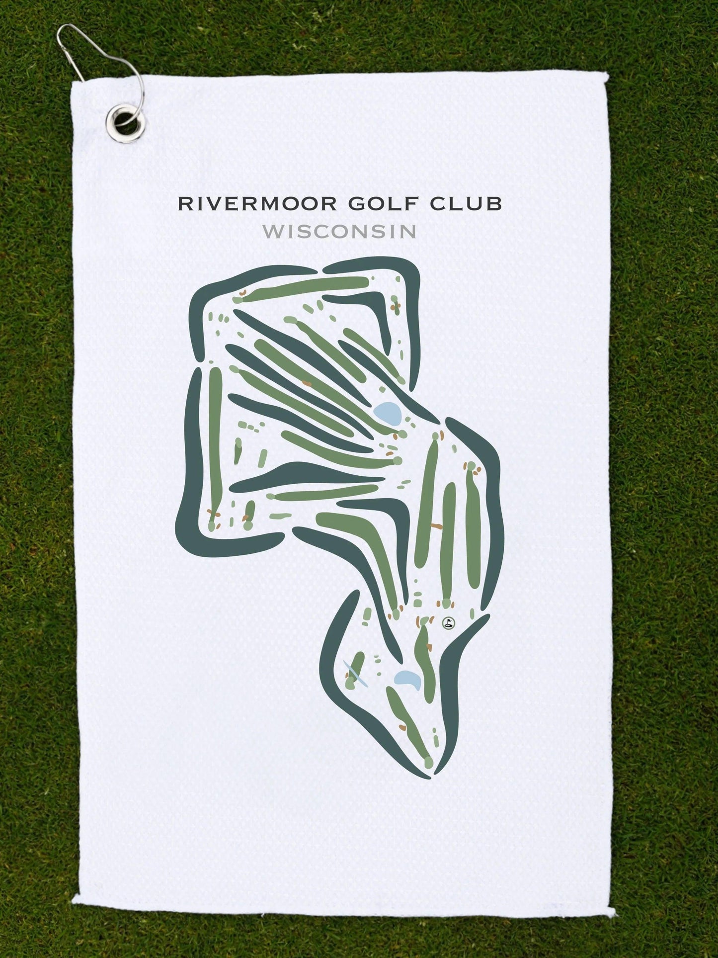Rivermoor Golf Club, Wisconsin - Printed Golf Courses