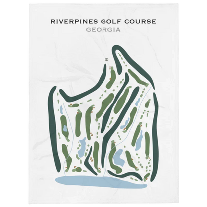 RiverPines Golf Course, Georgia - Printed Golf Courses