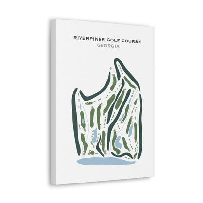 RiverPines Golf Course, Georgia - Printed Golf Courses