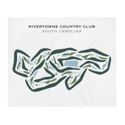 RiverTowne Country Club, South Carolina - Printed Golf Courses