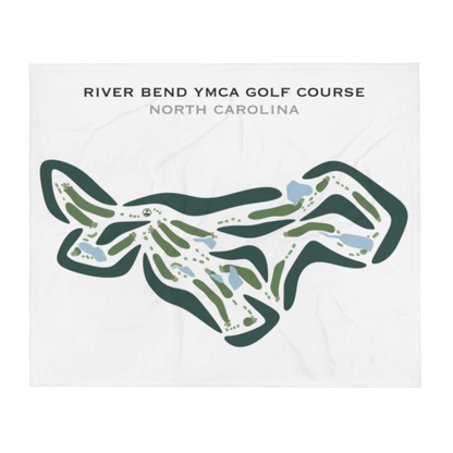 River Bend YMCA Golf Course, North Carolina - Printed Golf Courses