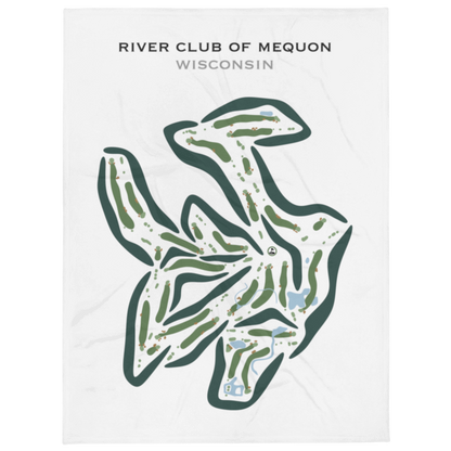 River Club of Mequon, Wisconsin - Printed Golf Courses
