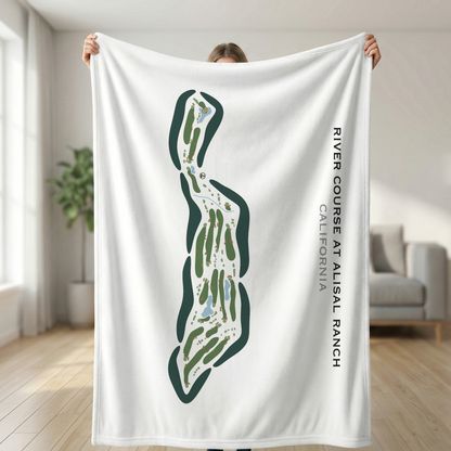 River Course At Alisal Ranch, California - Printed Golf Courses