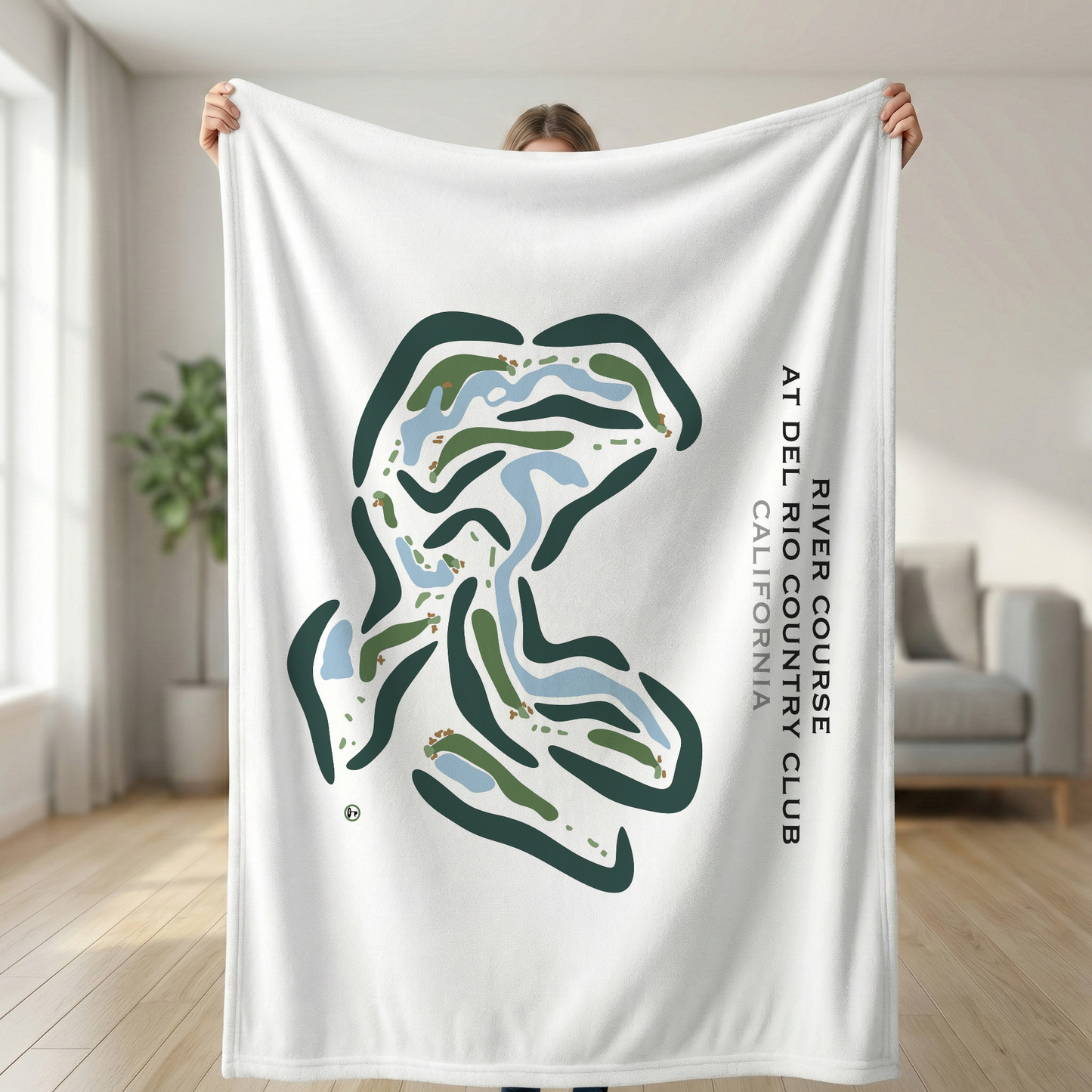 River Course at Del Rio Country Club, California - Printed Golf Courses