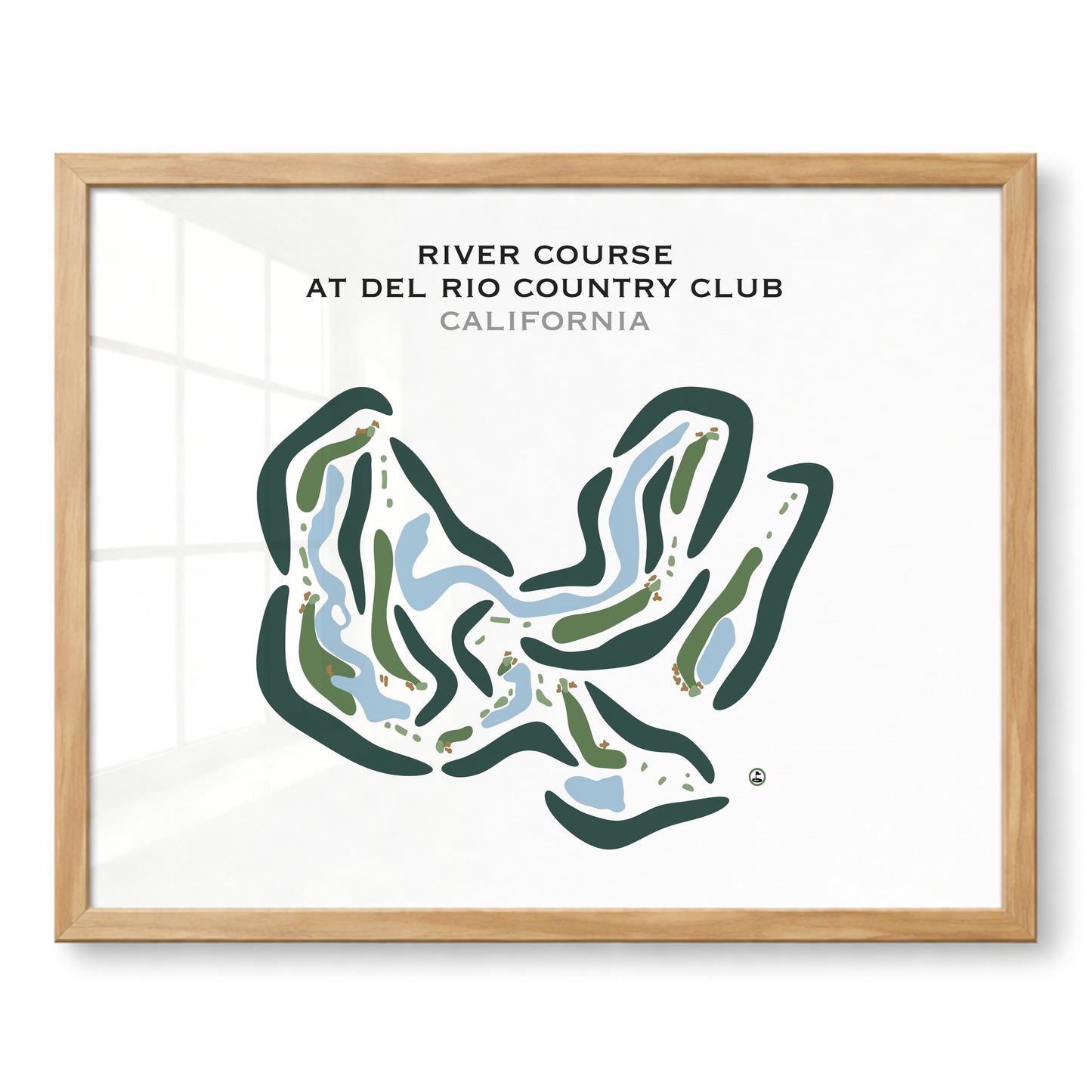 River Course at Del Rio Country Club, California - Printed Golf Courses