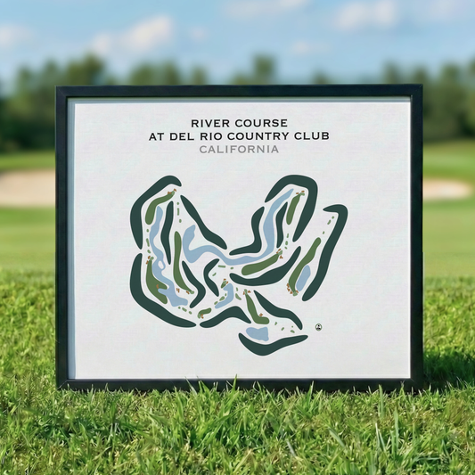 River Course at Del Rio Country Club, California - Printed Golf Courses