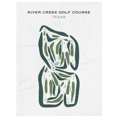 River Creek Golf Course, Texas - Printed Golf Courses