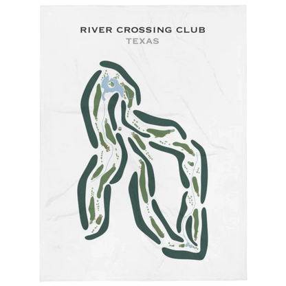 River Crossing Club, Texas - Printed Golf Courses