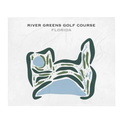 River Greens Golf Course, Florida - Printed Golf Courses
