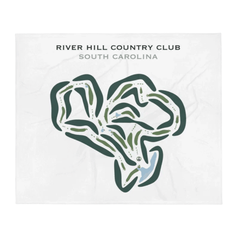 River Hills Country Club, South Carolina - Printed Golf Courses